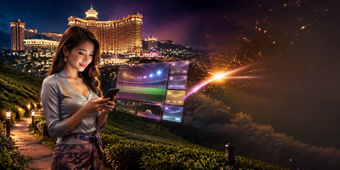 Pemain Malaysia menggunakan strategi pertaruhan di kasino mudah alih Genting Highlands bersama 11500